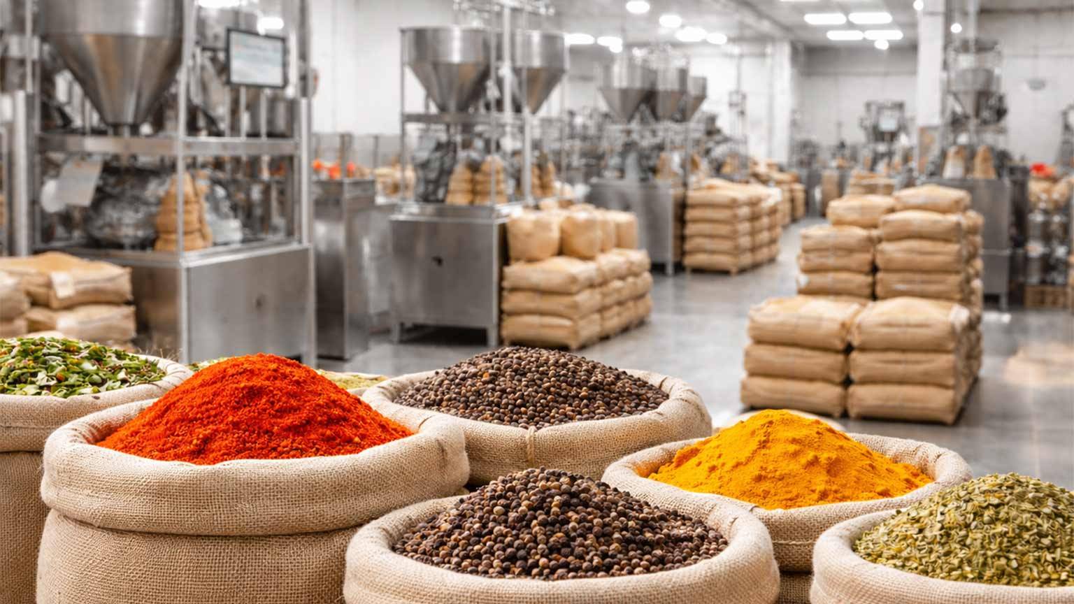 Abastecemos materias primas para la industria alimentaria